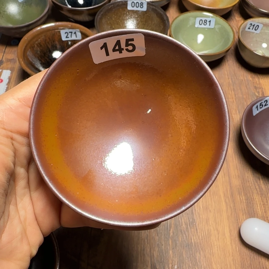 一***茶茶盏柴烧建盏闪购链接145