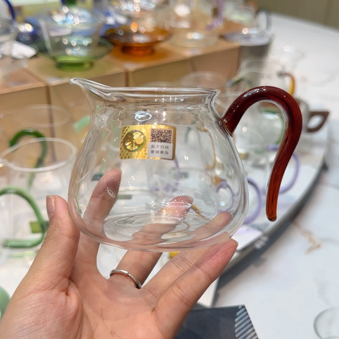 禾器琥珀色晶悦公道杯