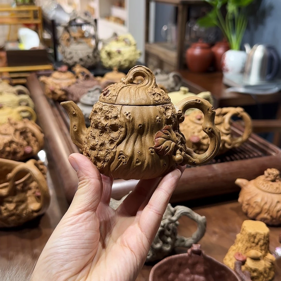茶杯紫砂老段供春150cc