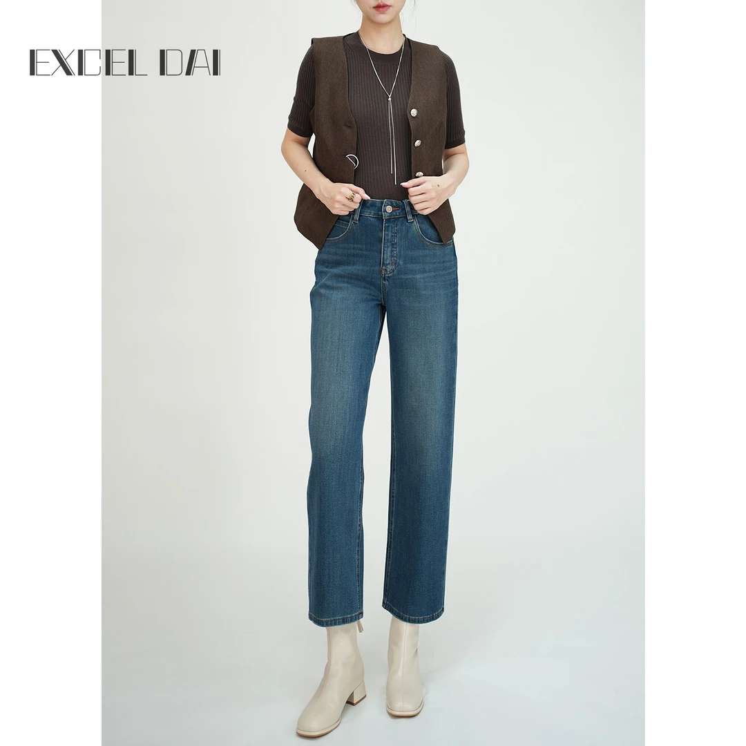 【正品扣号拍-189/5】不代标发货-99-NO退NO换-嘉阔腿裤儿牛仔裤女