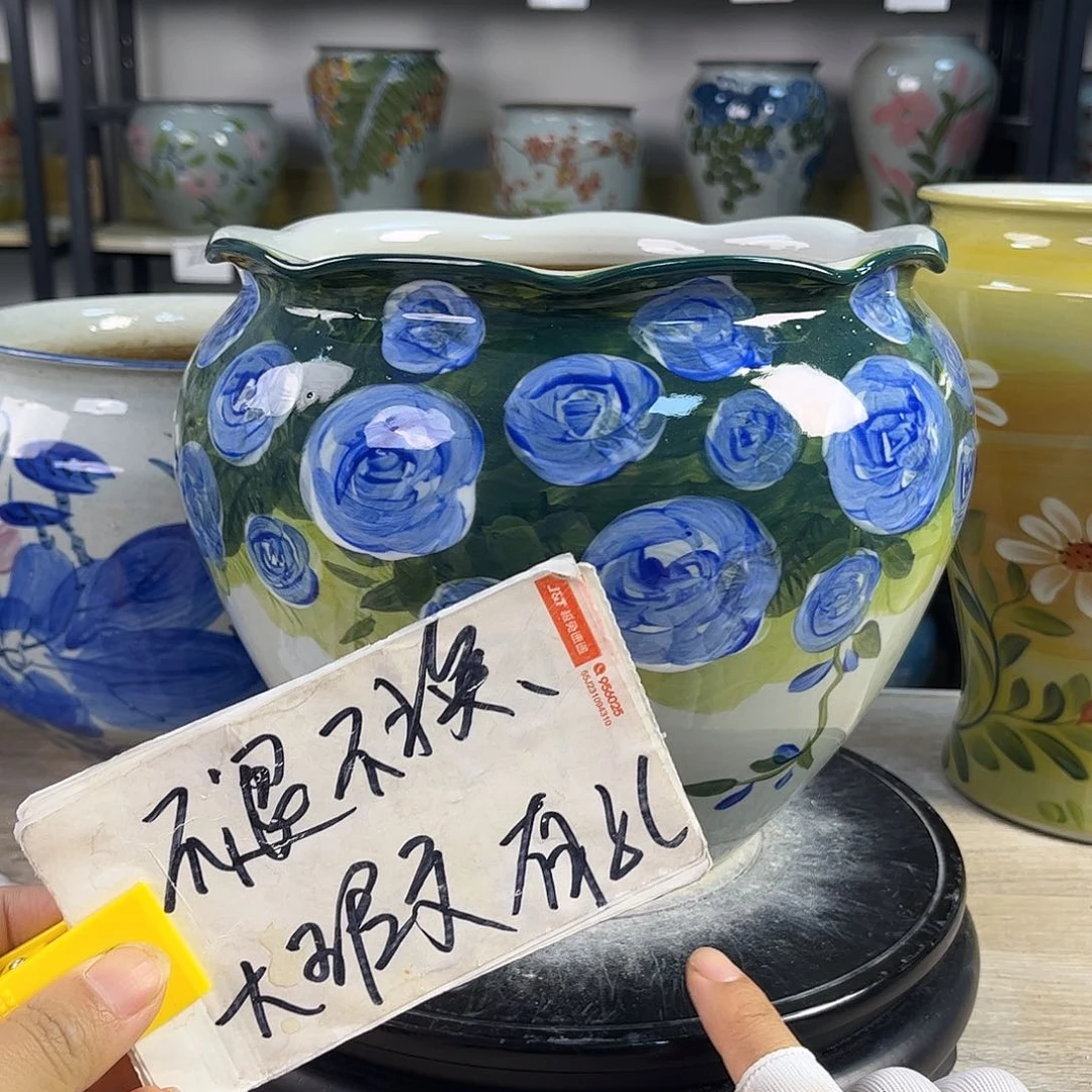 罐1xc景德镇陶瓷花盆