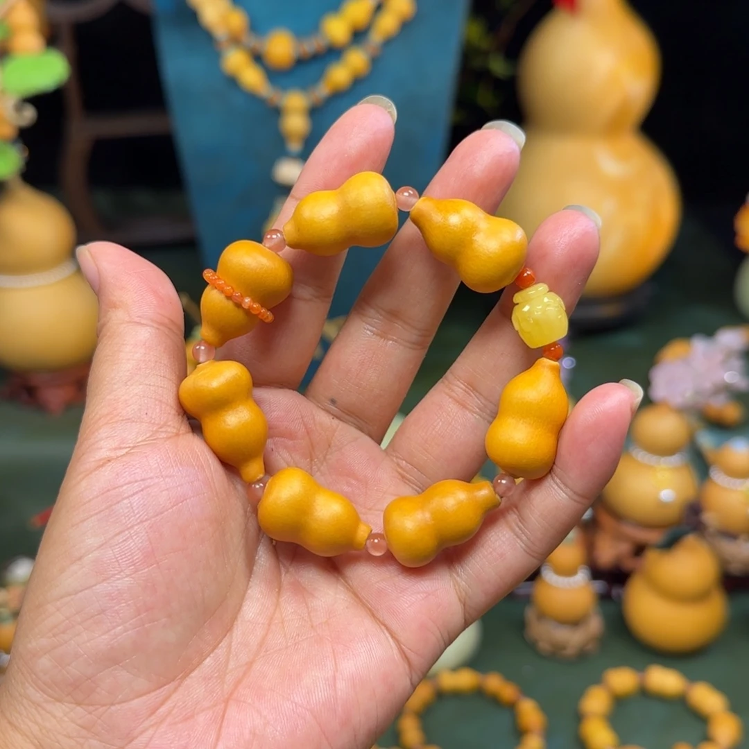 葫芦手串手持直播间拍