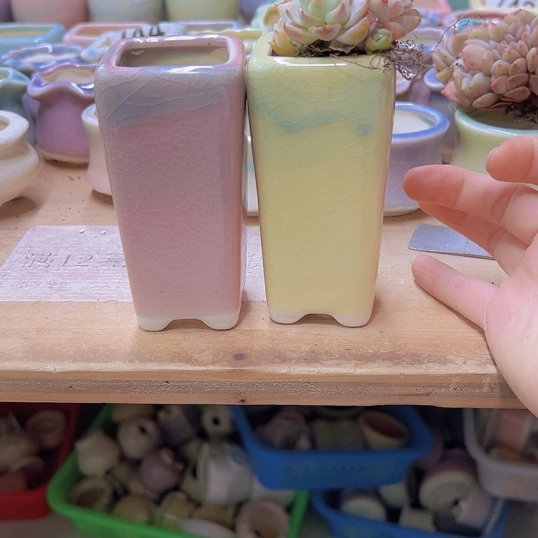 陶瓷花盆当场满12包邮