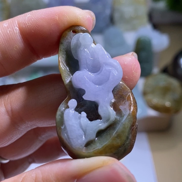 【闪购商品】颈饰未镶嵌翡翠悟道