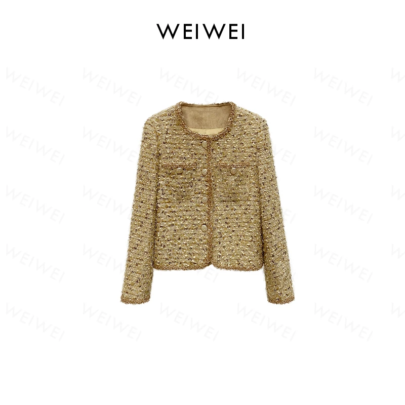 【魅力永恒】时尚高端前沿小香风外套600512