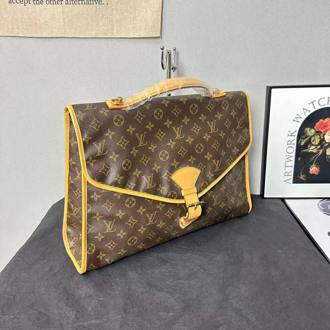 95新 LouisVuitton/路易威登 lv邮差ivy公文包/手提包/斜挎包