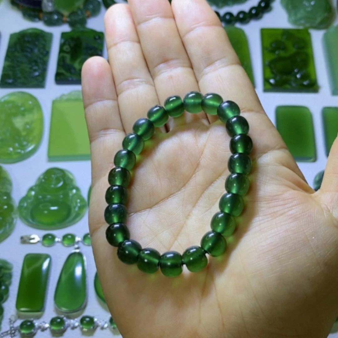 【闪购商品】未镶嵌蛇纹石玉手链