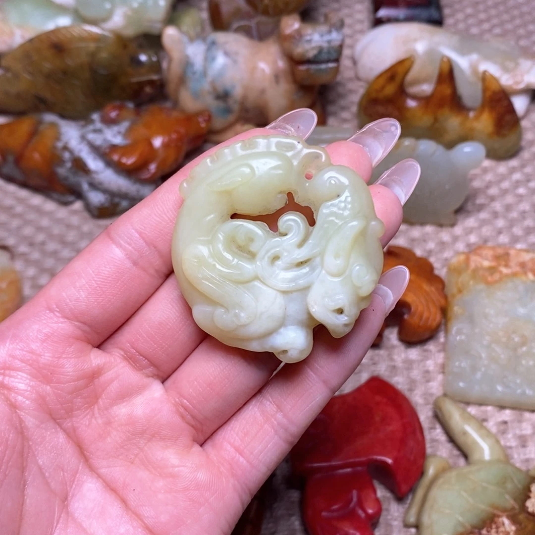 白玉菩提吊坠白玉菩提白玉菩提摆件