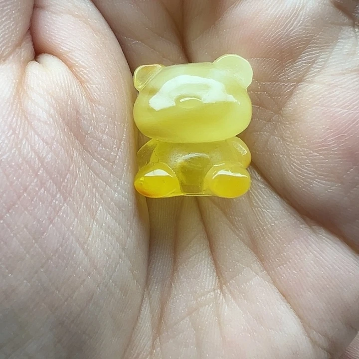 琥珀未镶嵌珠宝奇石小打孔不退换