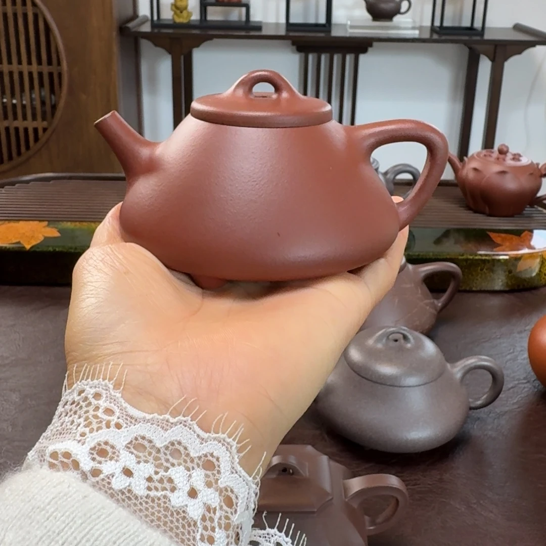 茶壶紫砂子冶石瓢