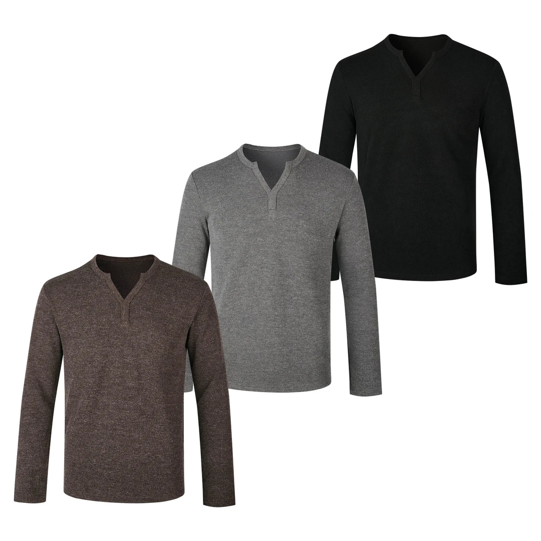 【EME】【雪花肌理感】新贵轻奢老钱风V领长袖针织毛衣休闲百搭