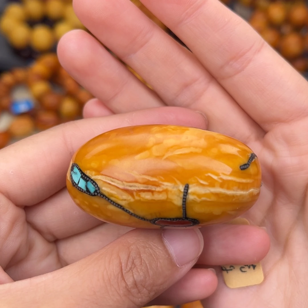 未镶嵌琥珀裸石蜜蜡