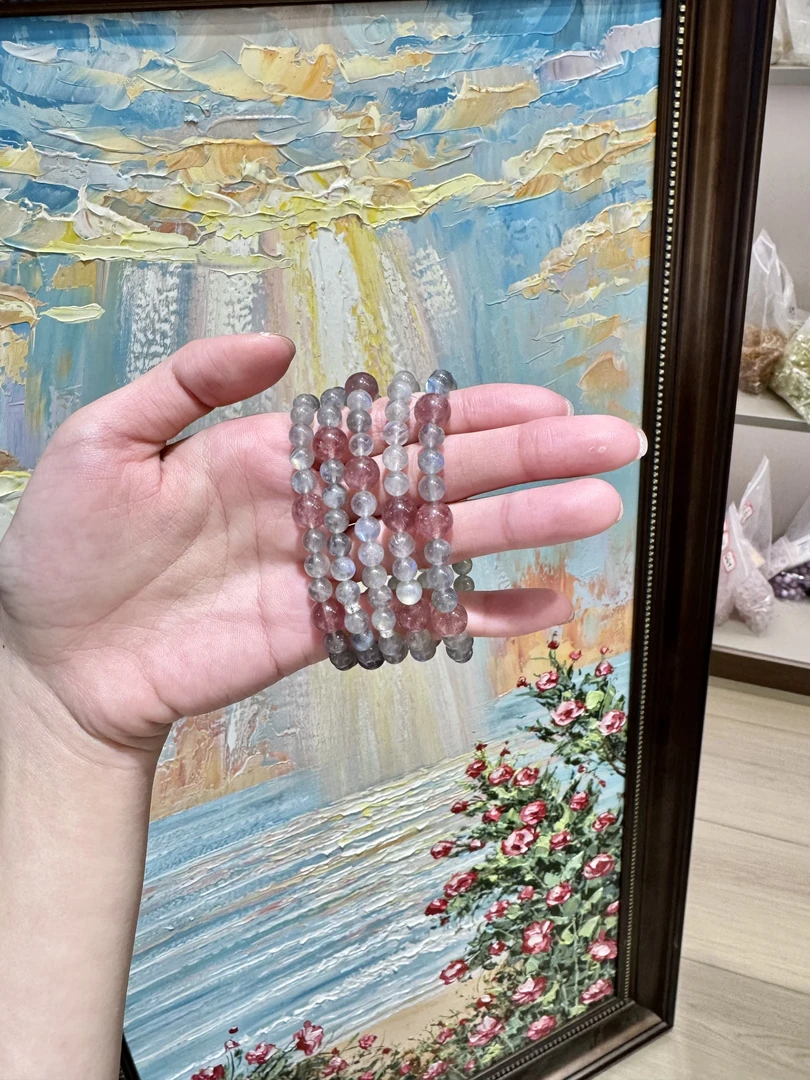 天然拉长石手串 多样性发一 L01