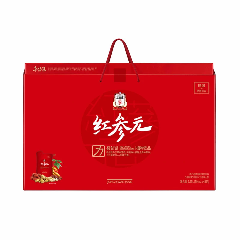 正官庄 韩国进口 红参元力 2.25L(50ml*45包)