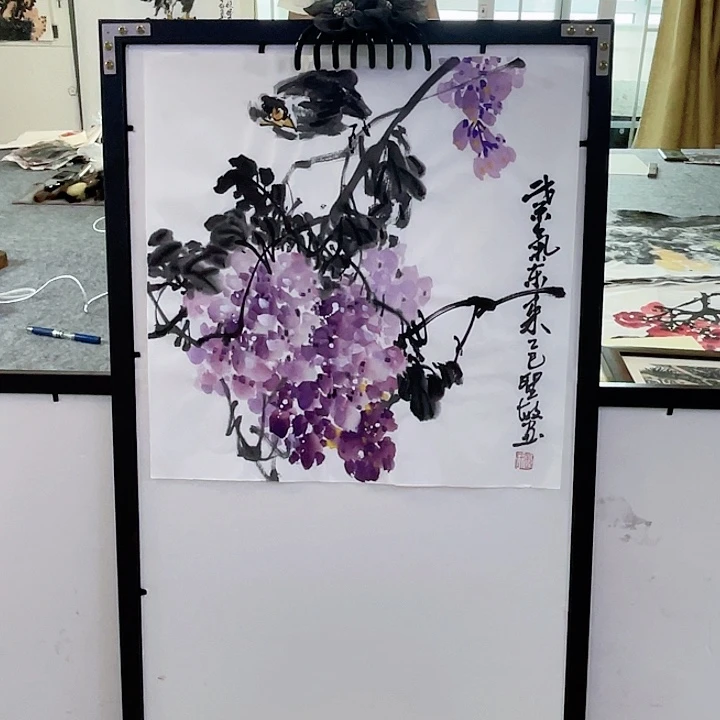 国画张圣敏先生纯手绘作品