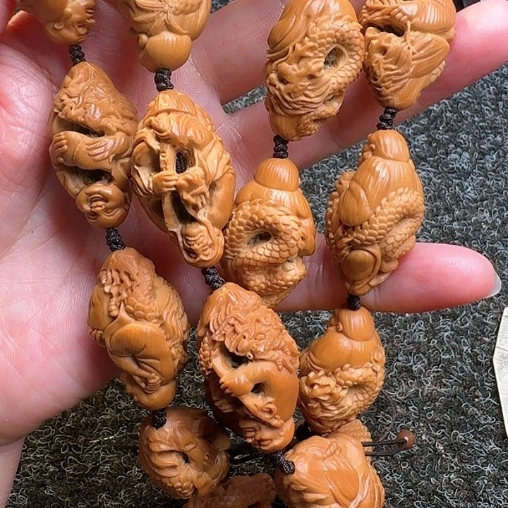 橄榄核吊坠橄榄与龙罗汉