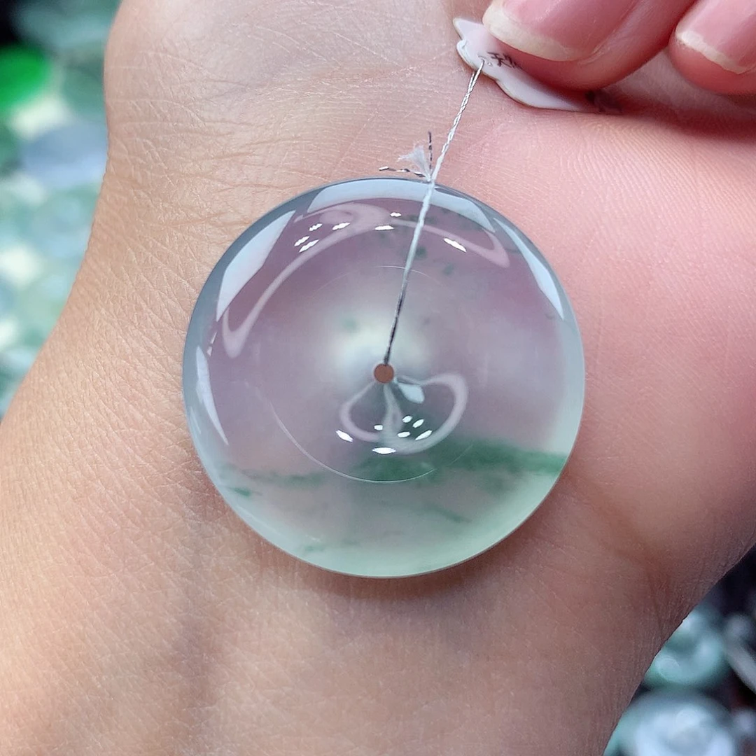 颈饰未镶嵌翡翠编号94尺寸26.2-5.7