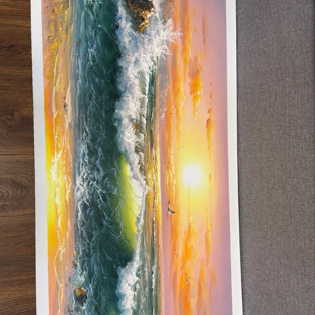 油画你在我心里是个
