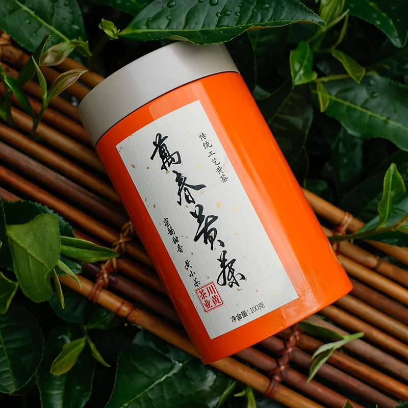 【万春黄茶-蜜韵甜香】四川蒙顶山茶川黄茶业集团黄茶100g