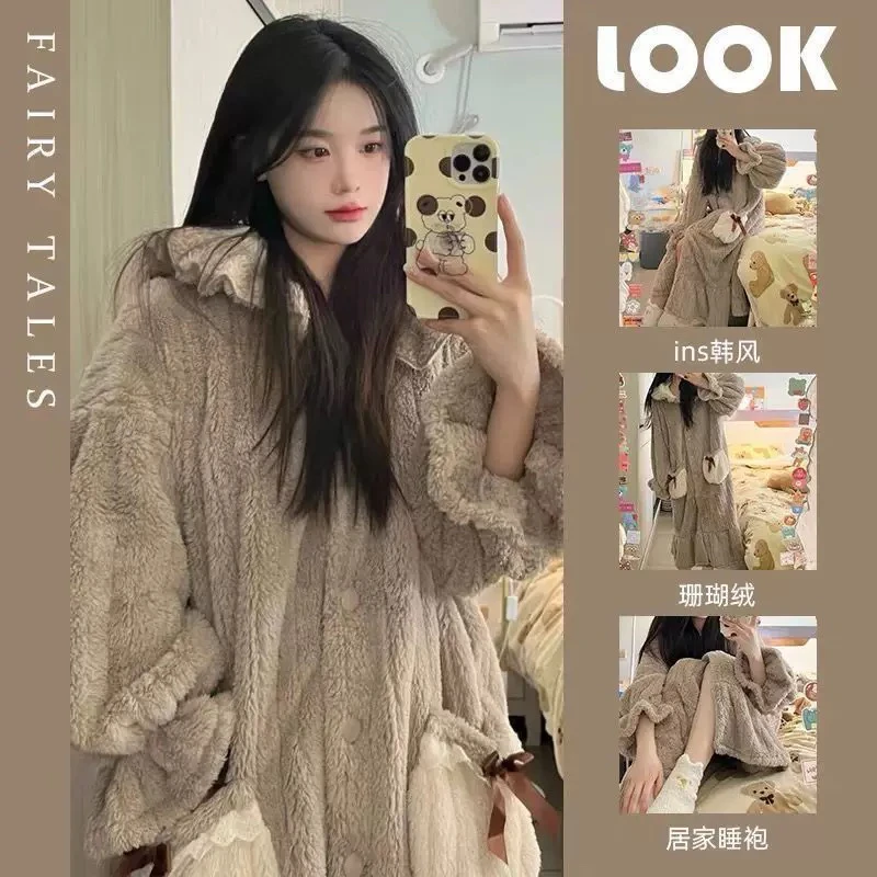 500-540睡衣家居服加绒