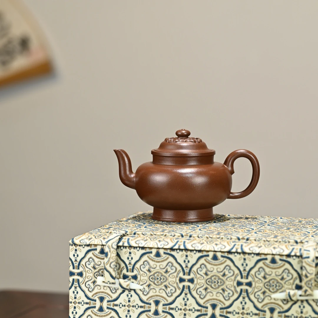 可心如意·全手工紫砂壶容量180cc/极品底槽清