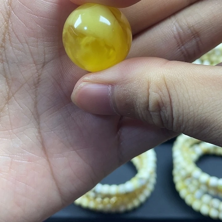 琥珀未镶嵌珠宝奇石21.3mm5g