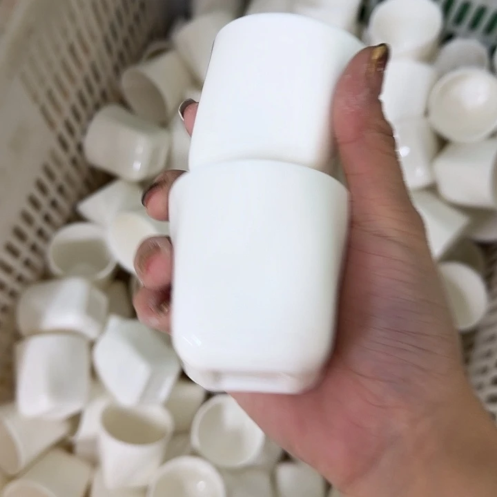 高端羊脂玉系列茶杯主人杯两个天圆地方0cc