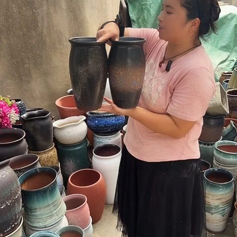 口14高26两个盆子。