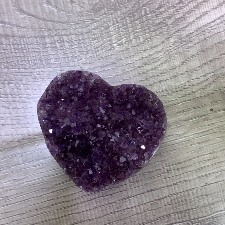 福利款爱心未镶嵌紫晶小*子