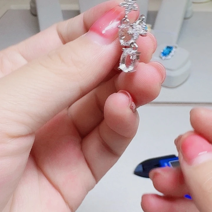 吊坠925银合成立方氧化锆