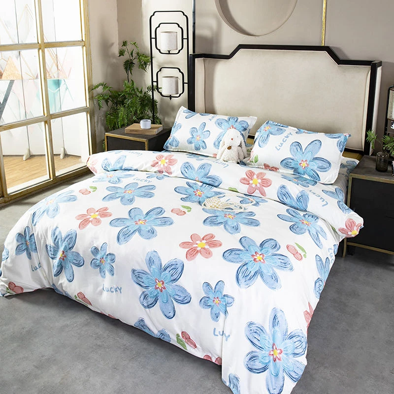 现货现发7天试睡！！ins小碎花简约印花亲肤四件套*1