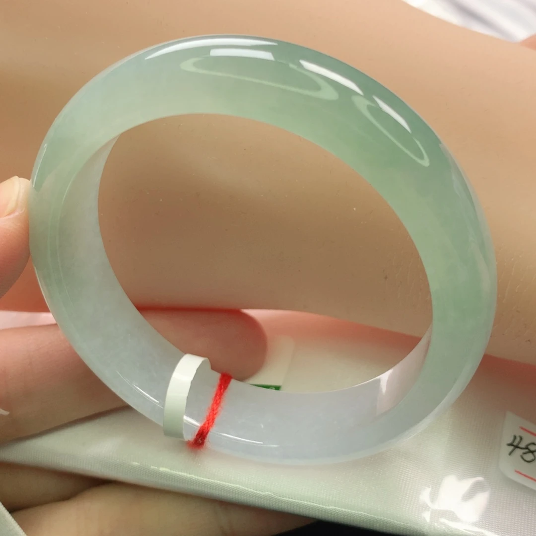 翡翠未镶嵌手镯缅甸4849