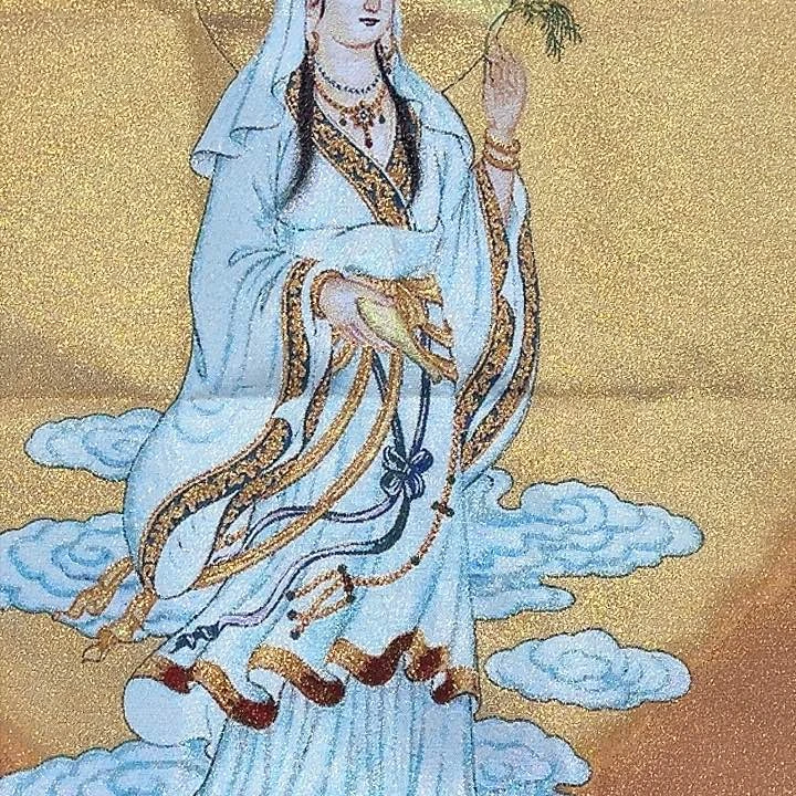 国画纯手绘作品真人手绘