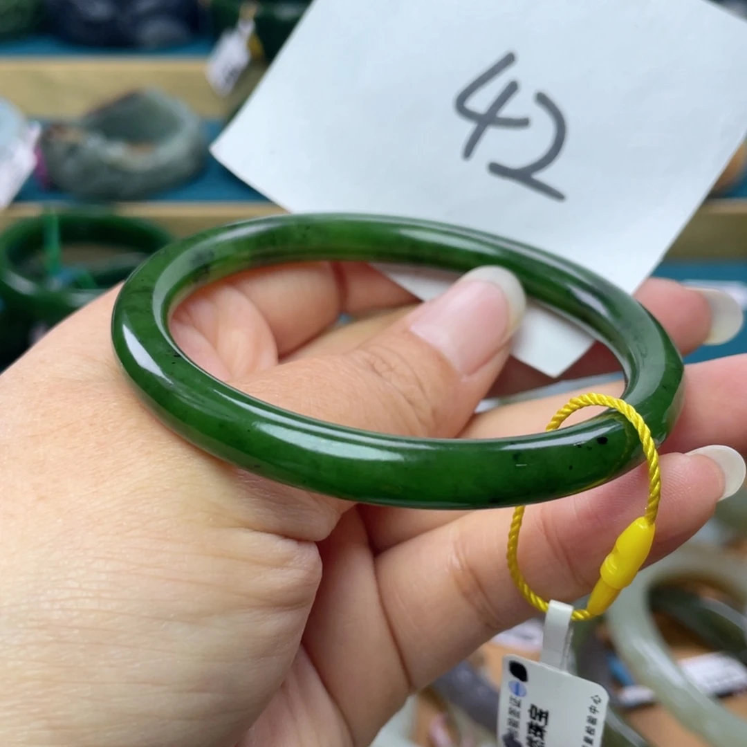 未镶嵌手镯和田玉圈口60