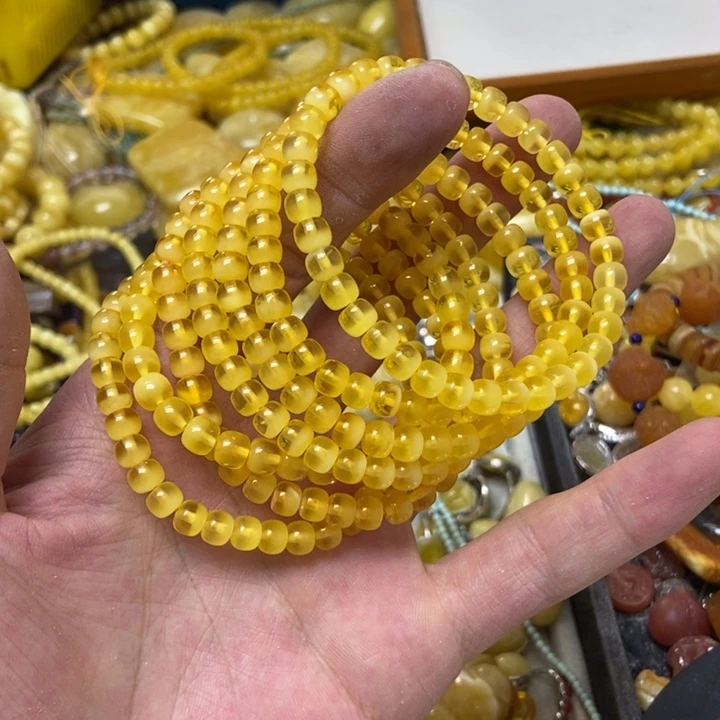 蜜蜡未镶嵌裸石多样性发货其一