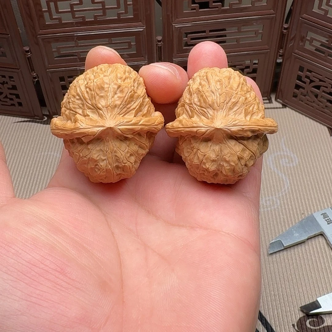 文玩核桃把件44尺南瓜墩