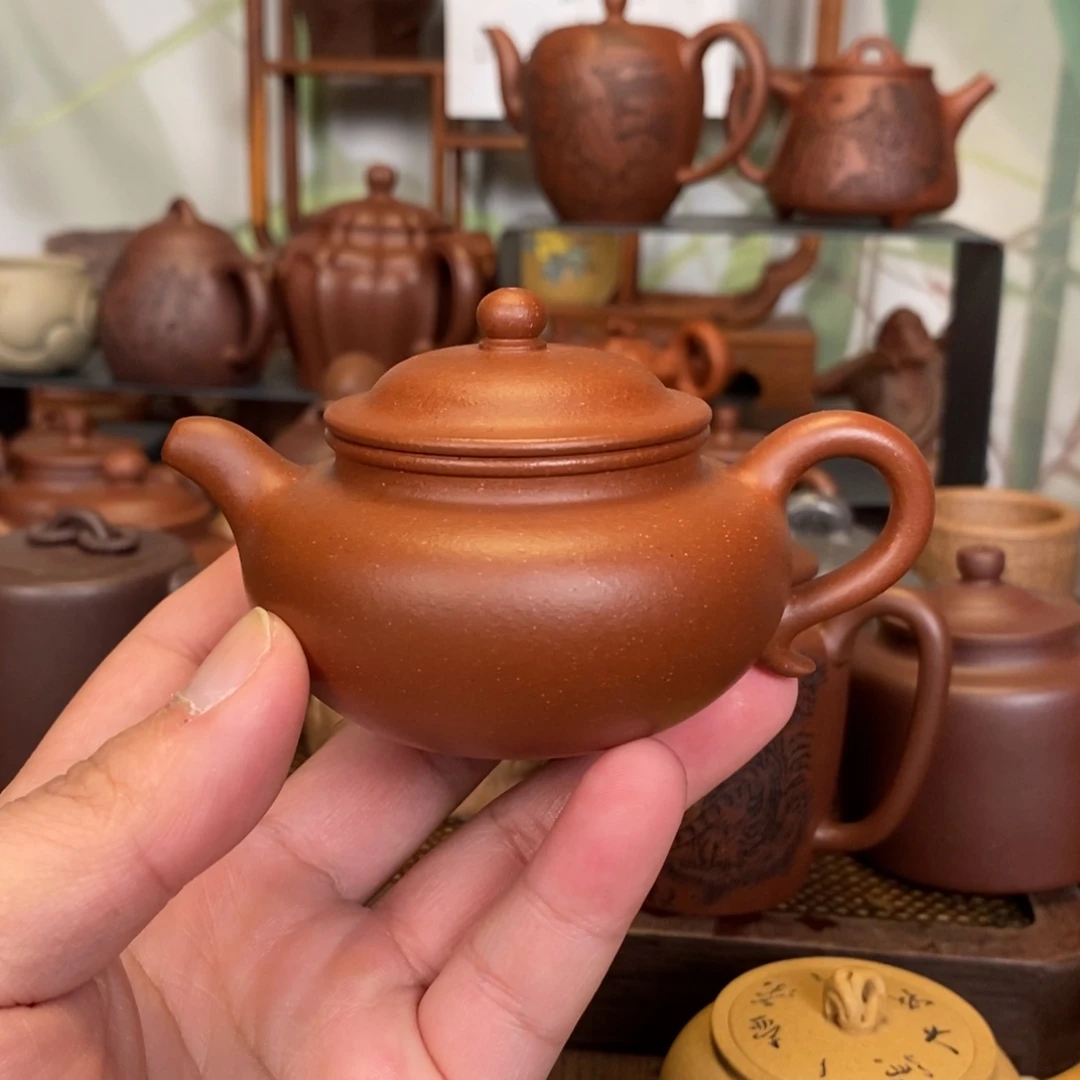 茶壶紫砂120cc仿古壶