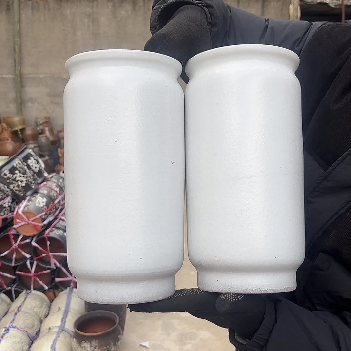 红陶两个口径15*30