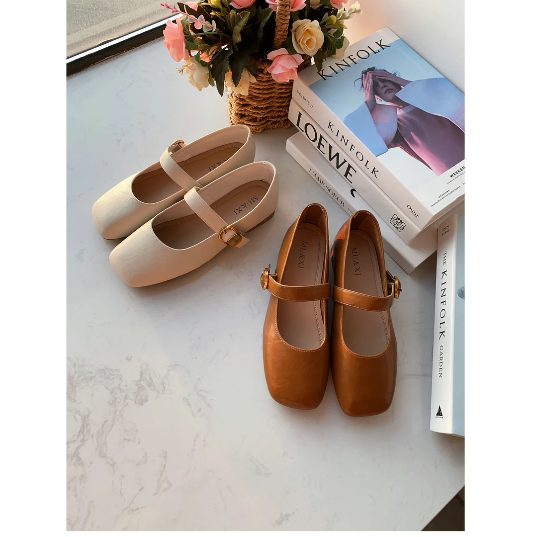 璇璇家春季新款软底软面小单鞋168-1018