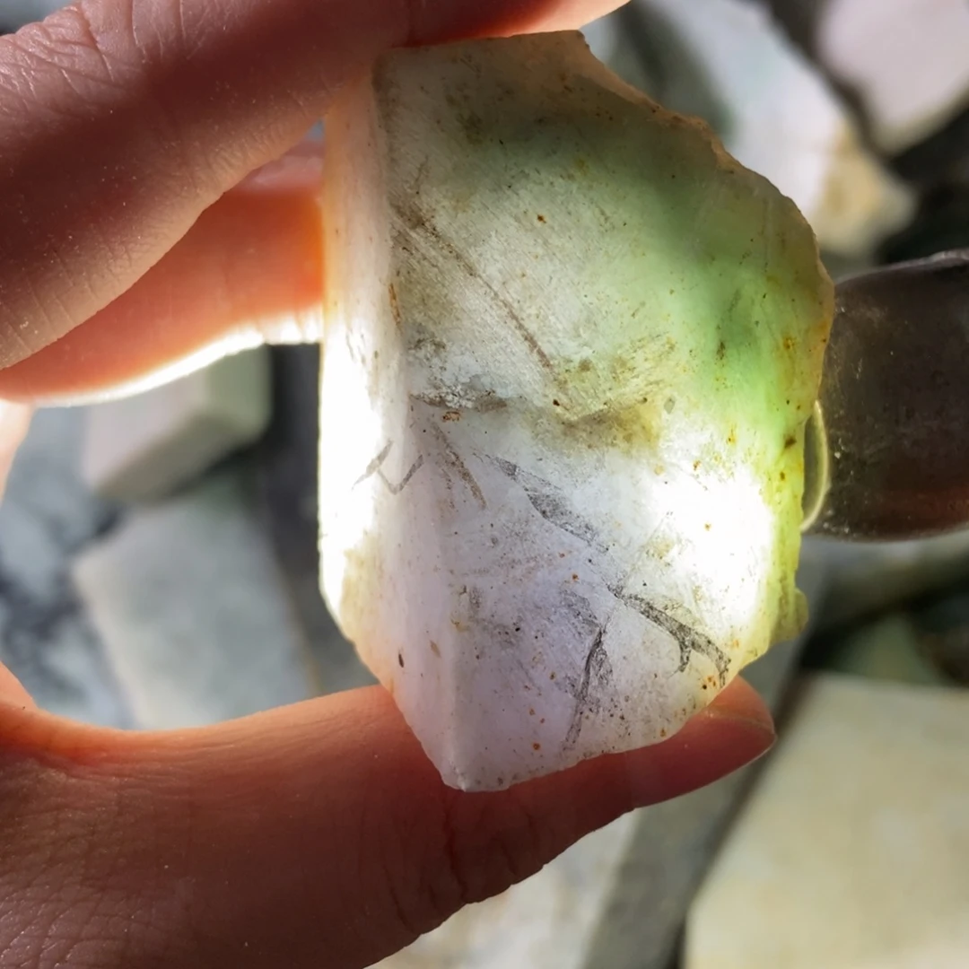 翡翠未镶嵌挂件天然翡翠
