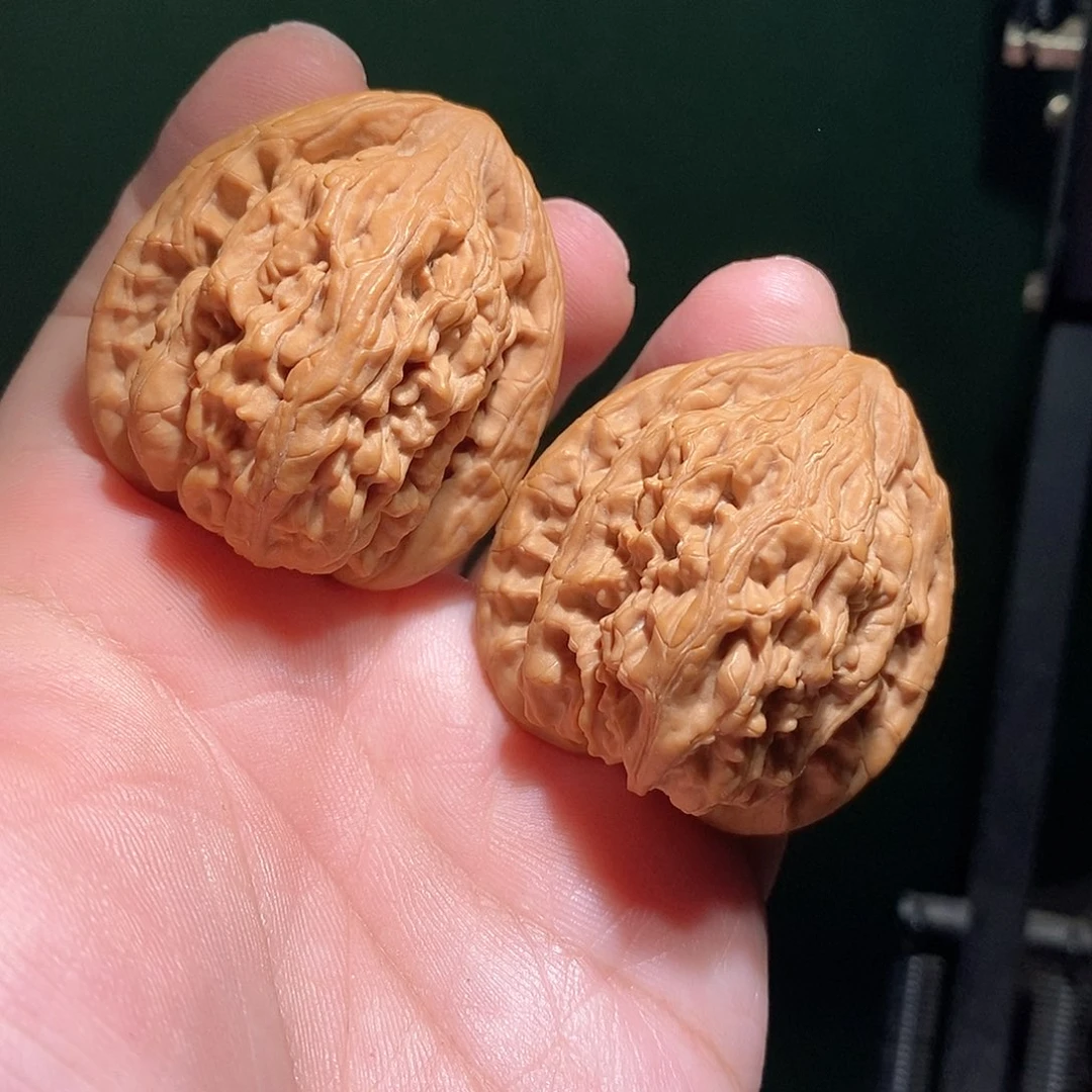 文玩核桃把件41虎头王全品