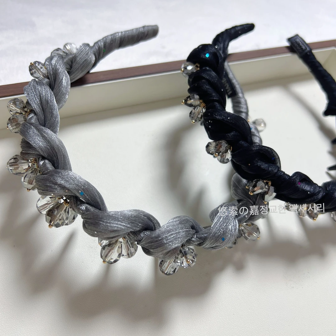 悠索の嘉韩版女复古明星同款轻奢头箍时尚头饰优雅设计感气质发箍