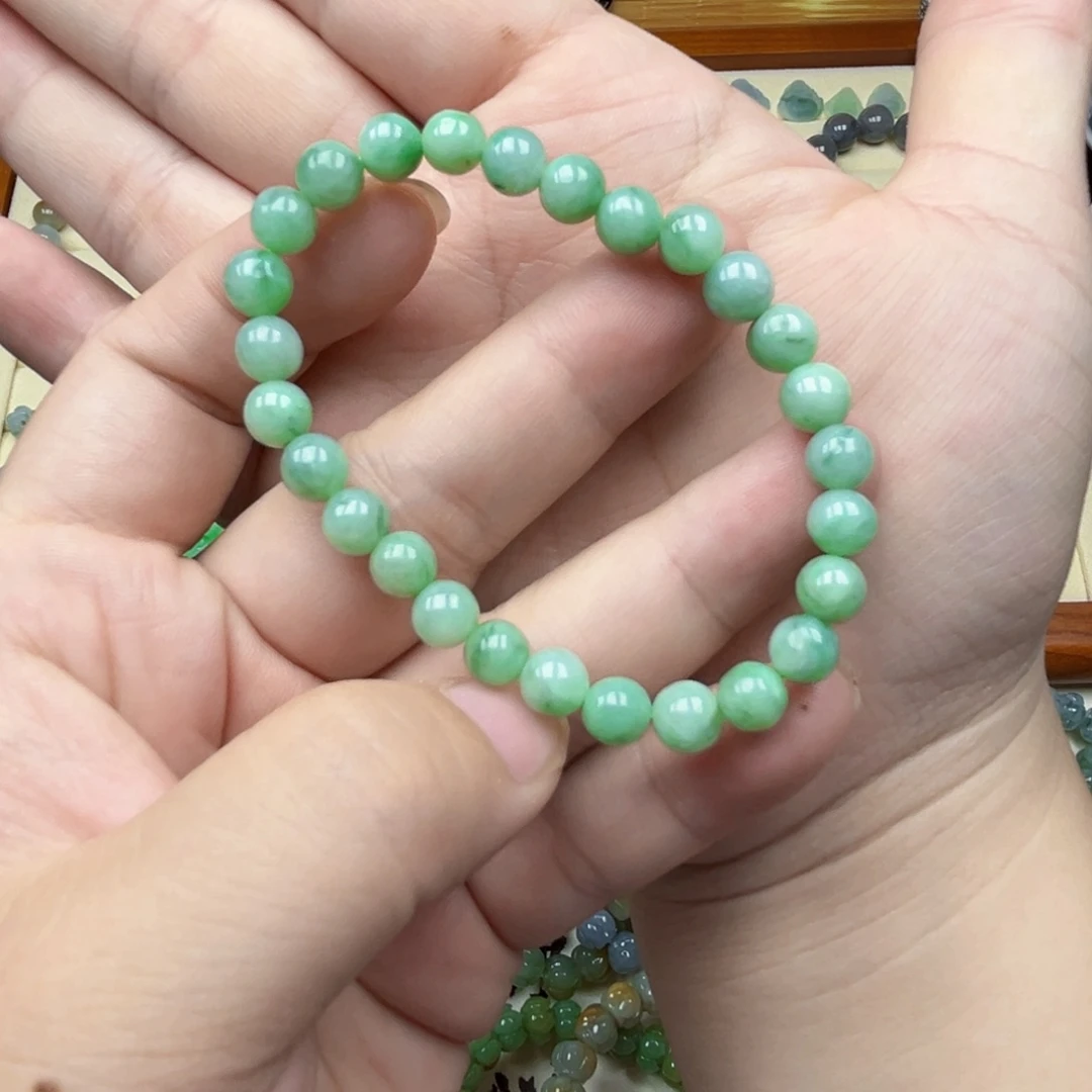 未镶嵌手链翡翠手串