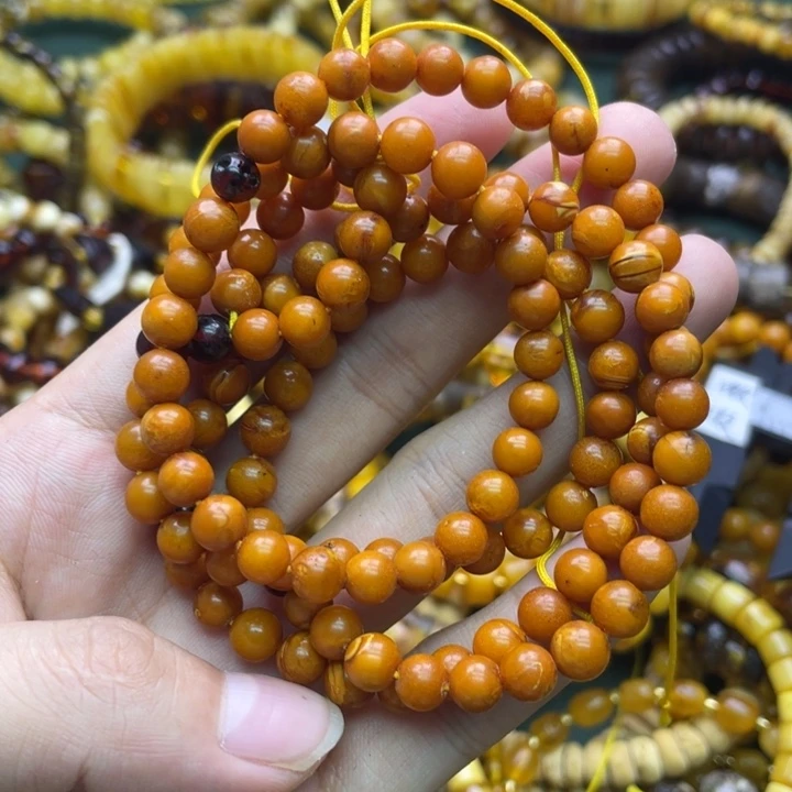 树脂六臻珠宝天然手串