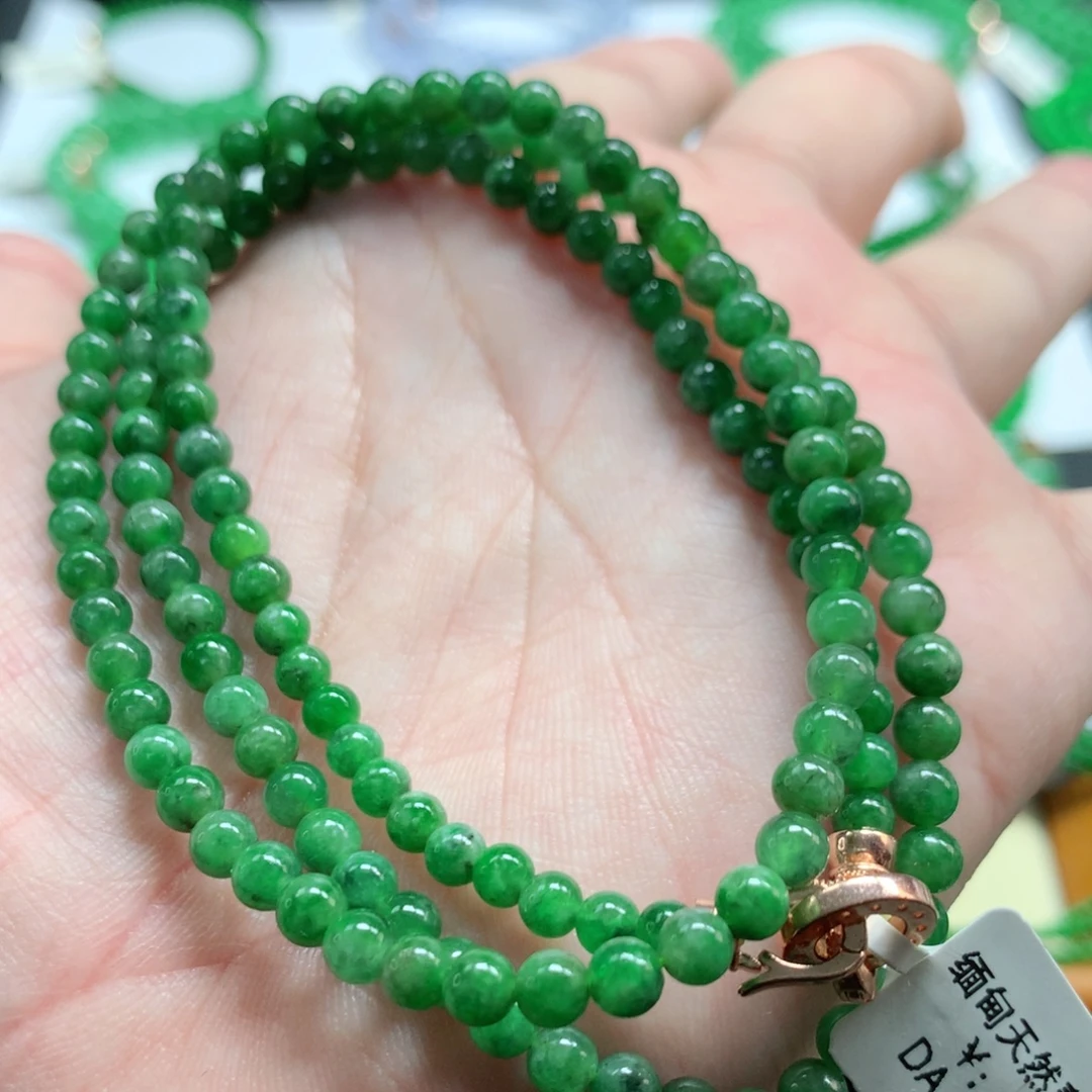 翡翠未镶嵌手链翡翠