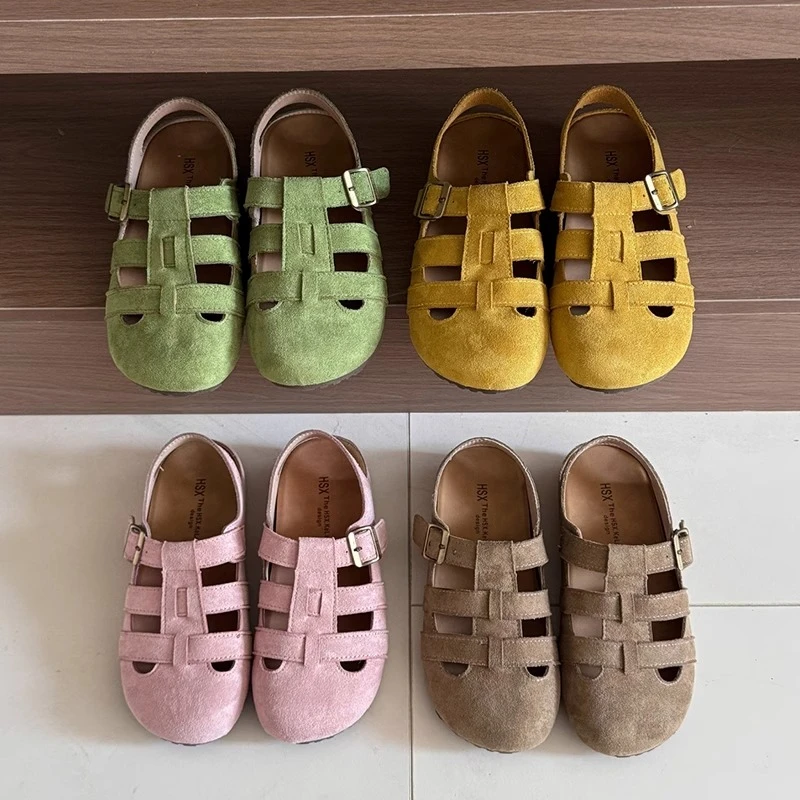 【运费补贴】厚底镂空罗马凉鞋女夏外穿2025新款包头凉拖鞋