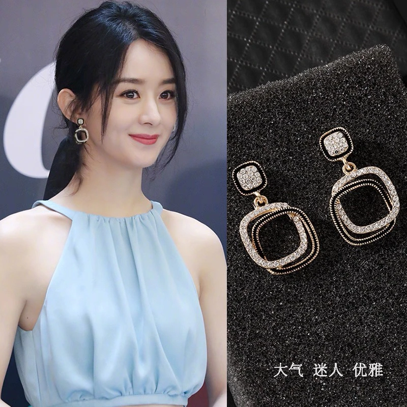 铜合金耳饰 【N3】2025爆款气质轻奢百搭简约精致网红设计师耳环