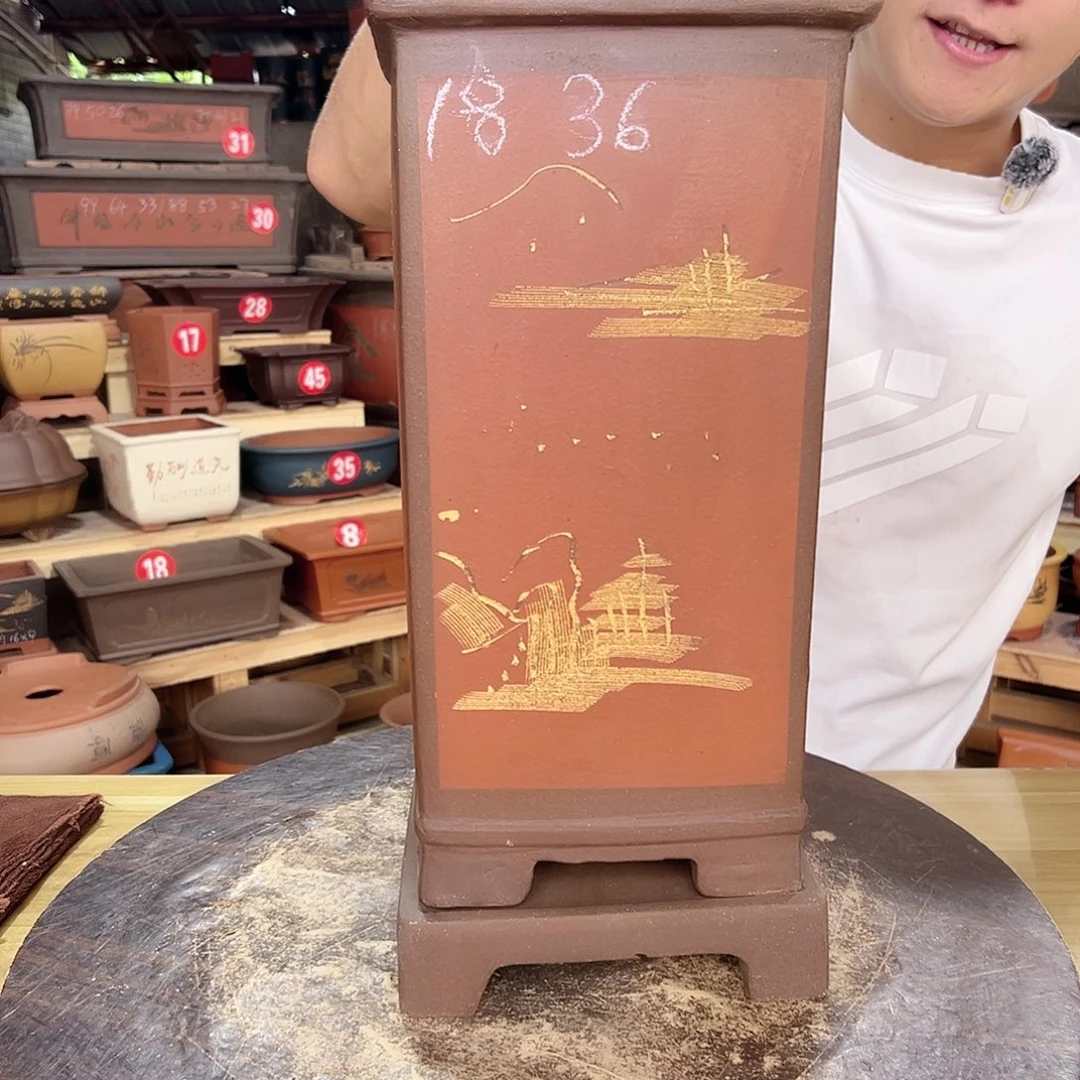 紫砂花盆工厂直发