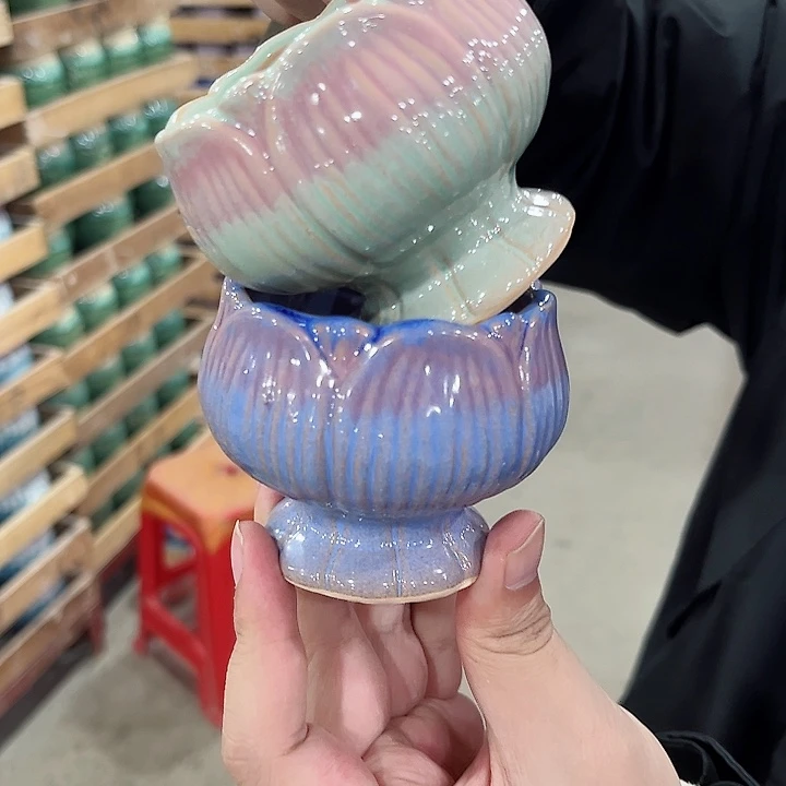 陶瓷陶瓷多肉植物花盆