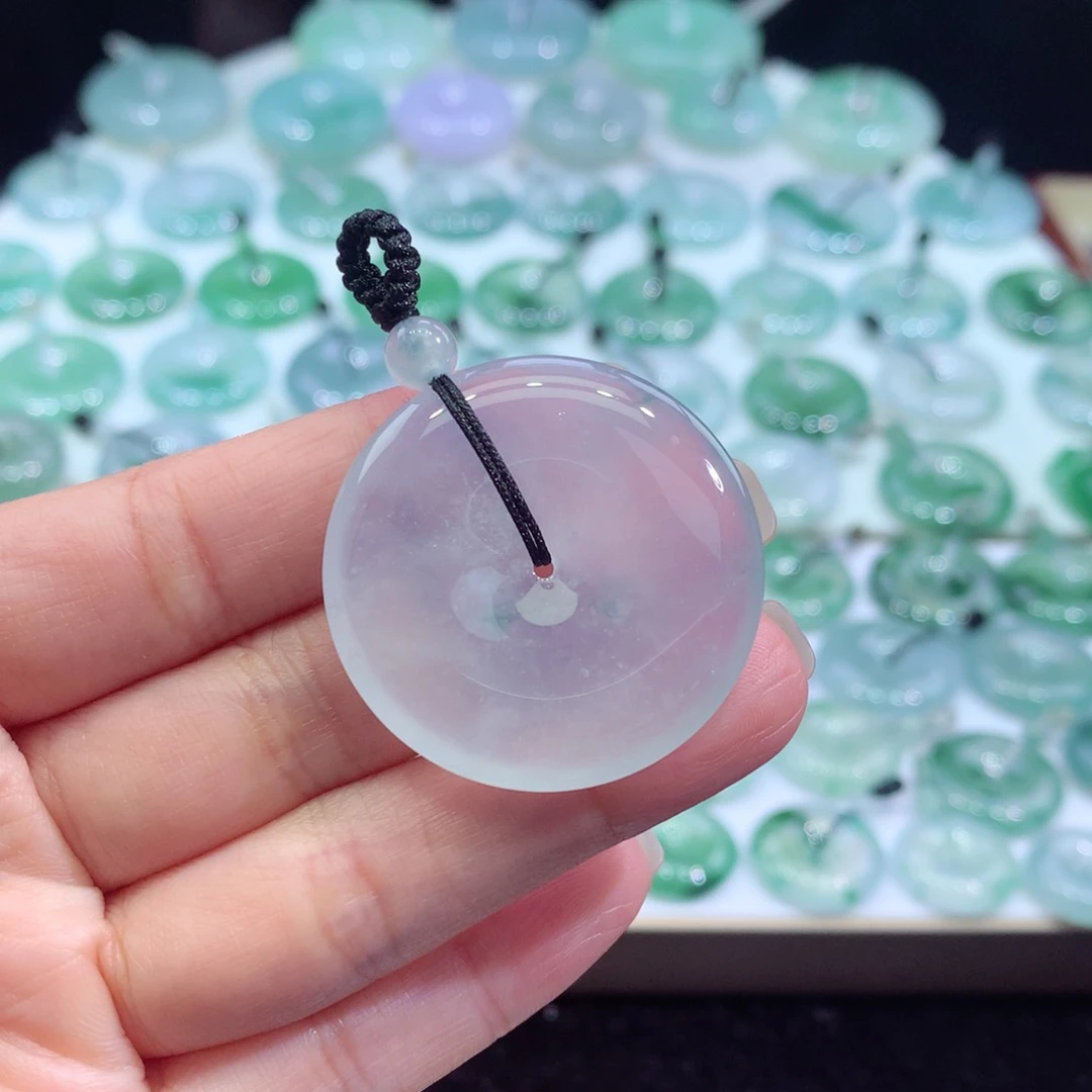 颈饰未镶嵌翡翠33尺寸35*5.8